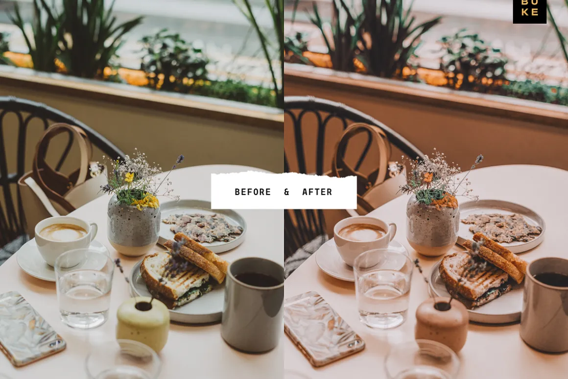 4 Golden Lightroom Presets Bundle