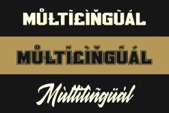 Golden Varsity a College Duo Font