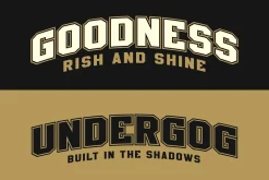 Golden Varsity a College Duo Font