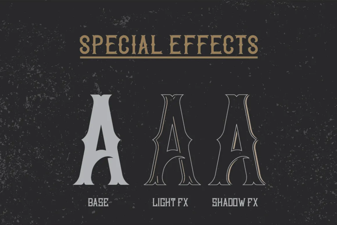 Golden Whiskey typeface