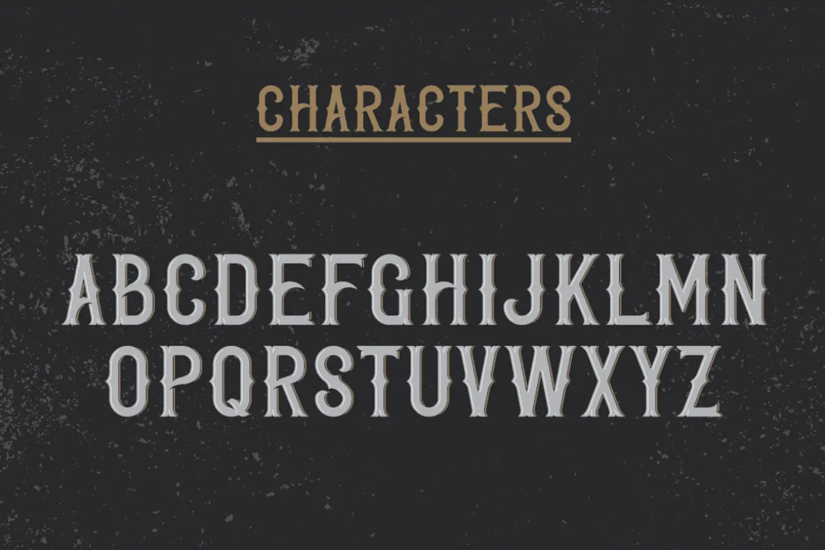 Golden Whiskey typeface