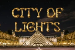Gold Rush 3D Metallic Color Font