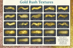 Gold Rush for Procreate 5.4
