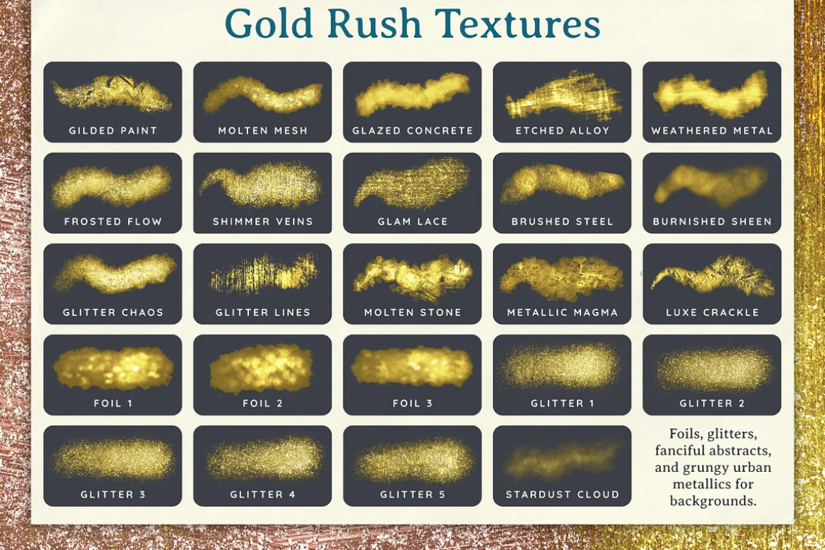 Gold Rush for Procreate 5.4