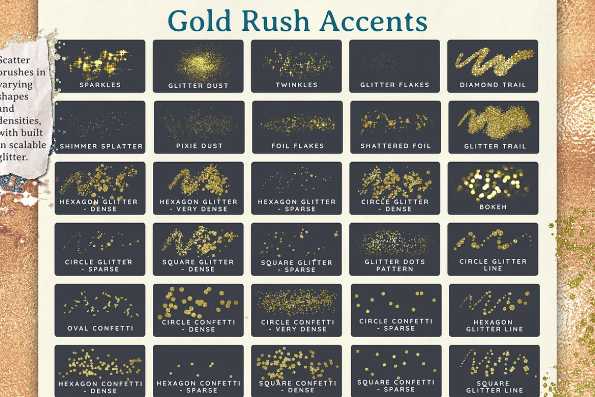 Gold Rush for Procreate 5.4