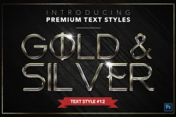 Gold & Silver #5 - 15 Text Styles