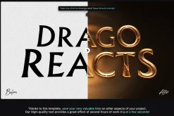 4 Gold Text Effects