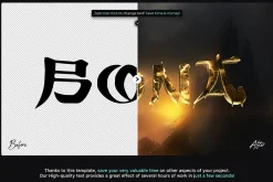 4 Gold Text Effects