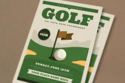 Golf Tournament Event Flyer