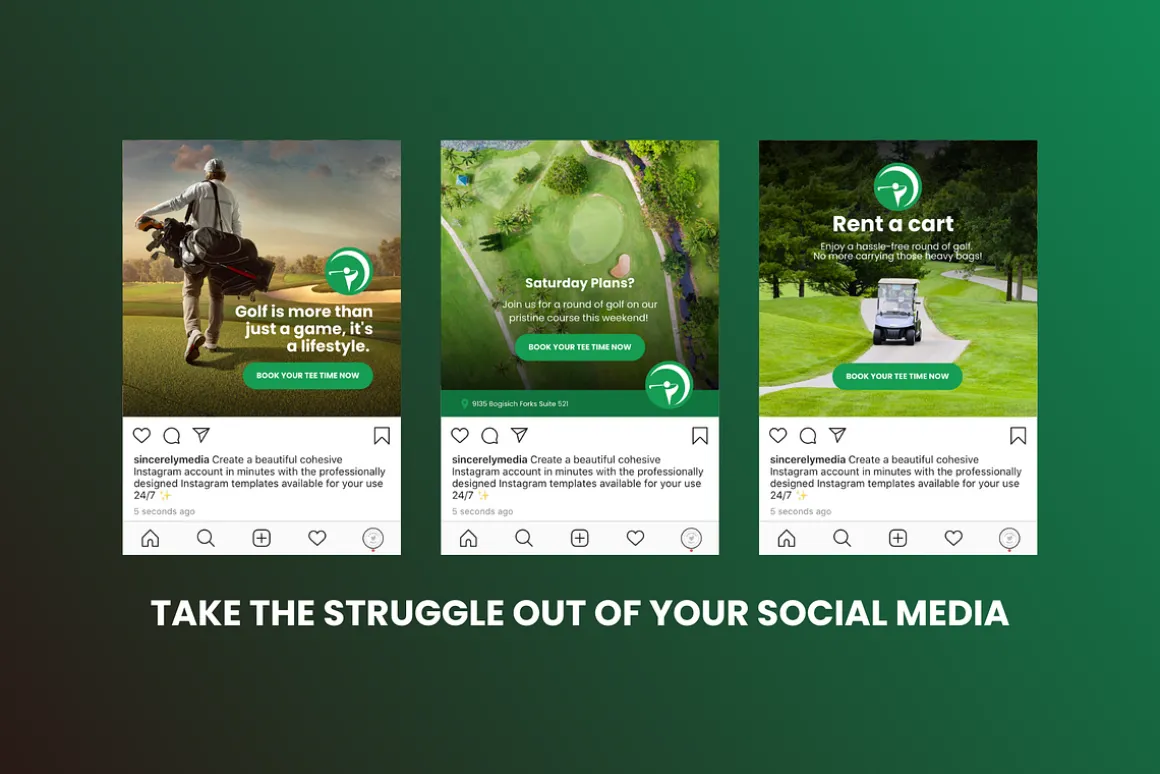 15 Golf Social Media