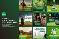 15 Golf Social Media