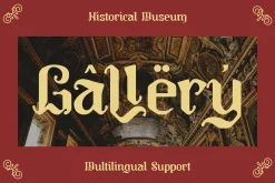 Golligan - Blackletter Font