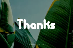 Gomena - Minimal & Logo Font