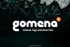 Gomena - Minimal & Logo Font