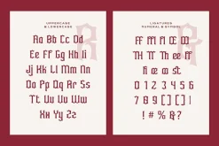 Goneasi - Romantic Gothic Font