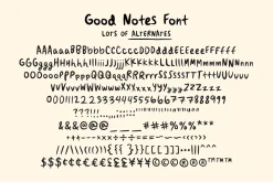 Good Notes! A Handwriting Font Set!