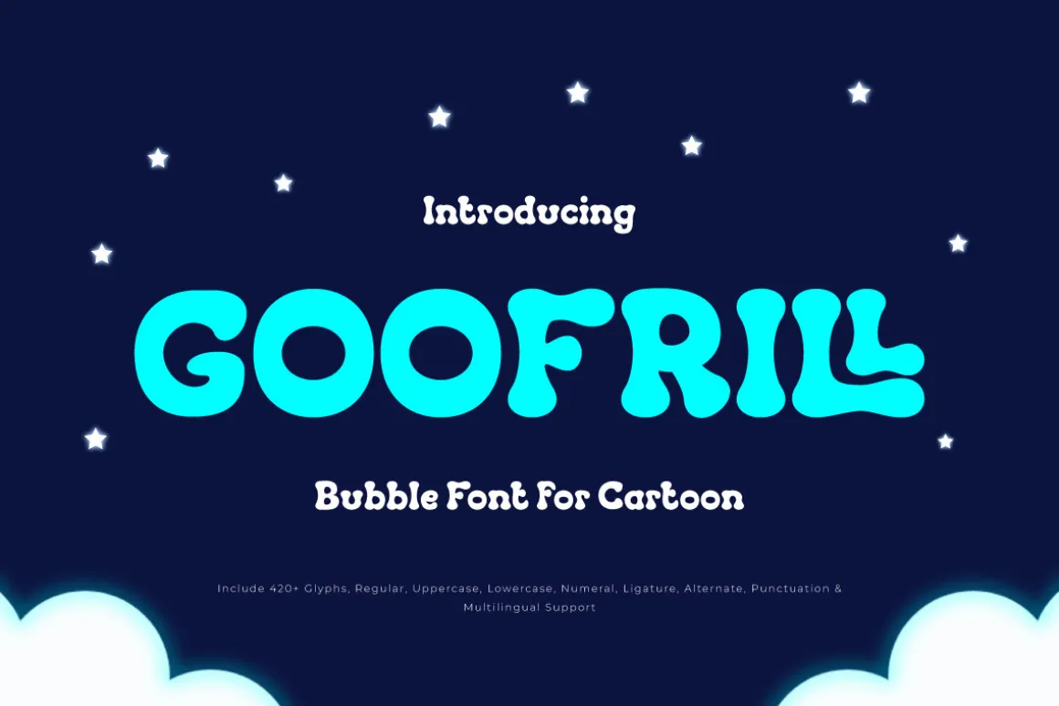 Goofrill - Cartoon Display Font