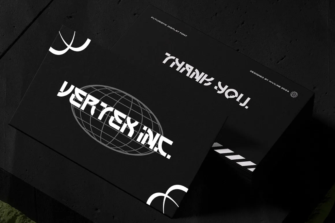 Goretax - Tech Display Font