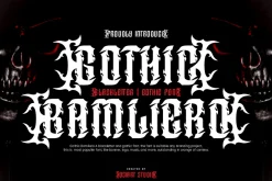 Gothic Bamliero - Blackletter Font