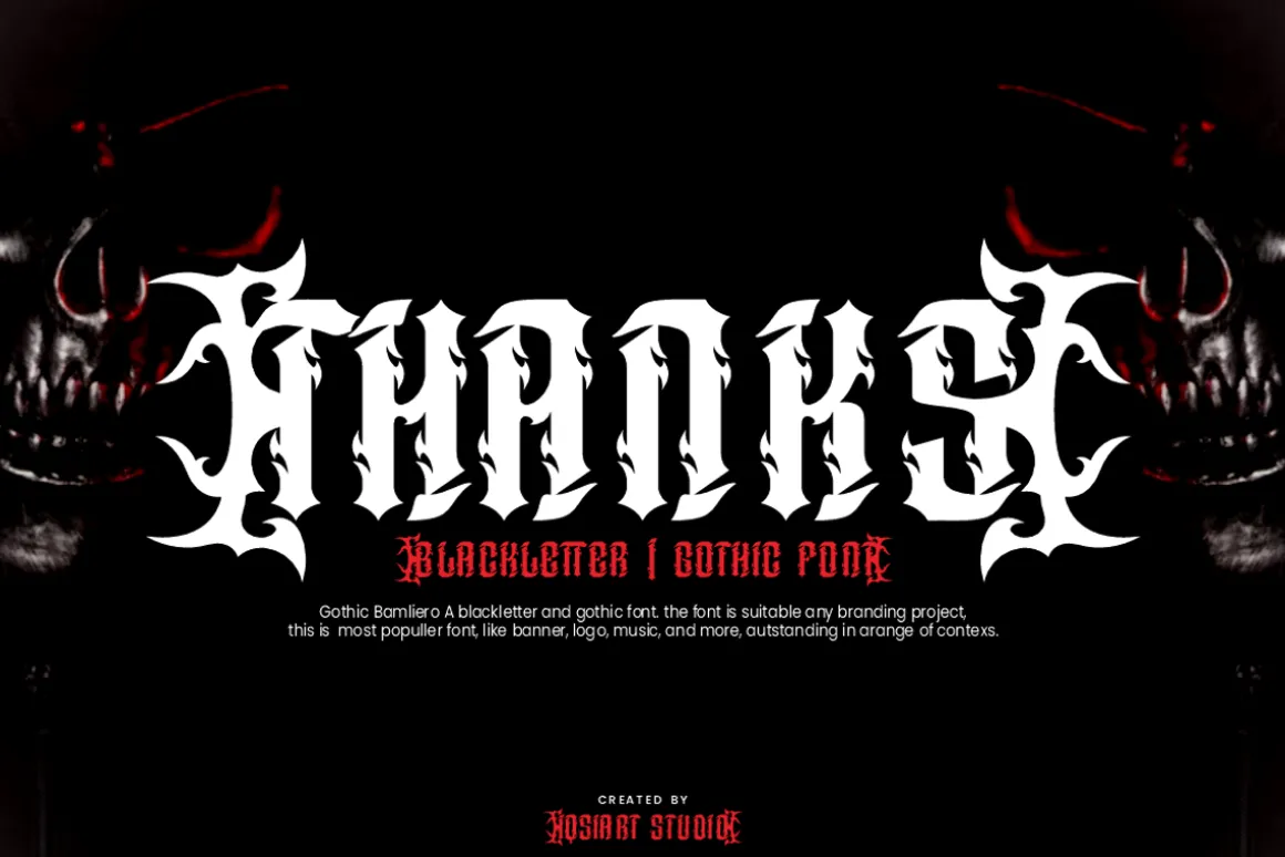 Gothic Bamliero - Blackletter Font