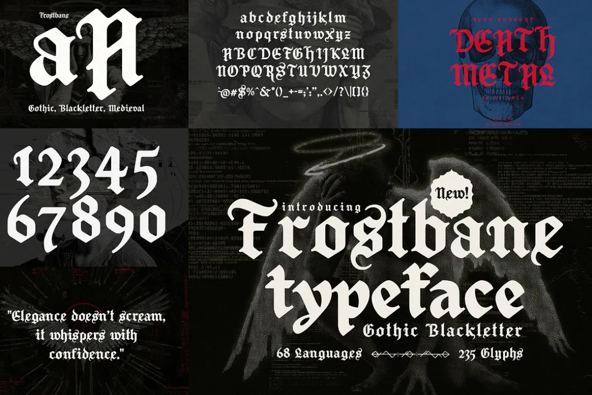 Gothic Font Bundle