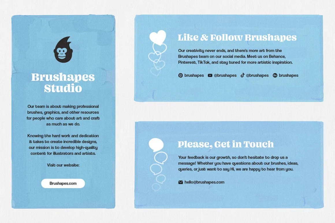 Gouache Zen Photoshop Brushes