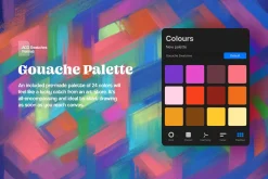 Gouache Zen Photoshop Brushes