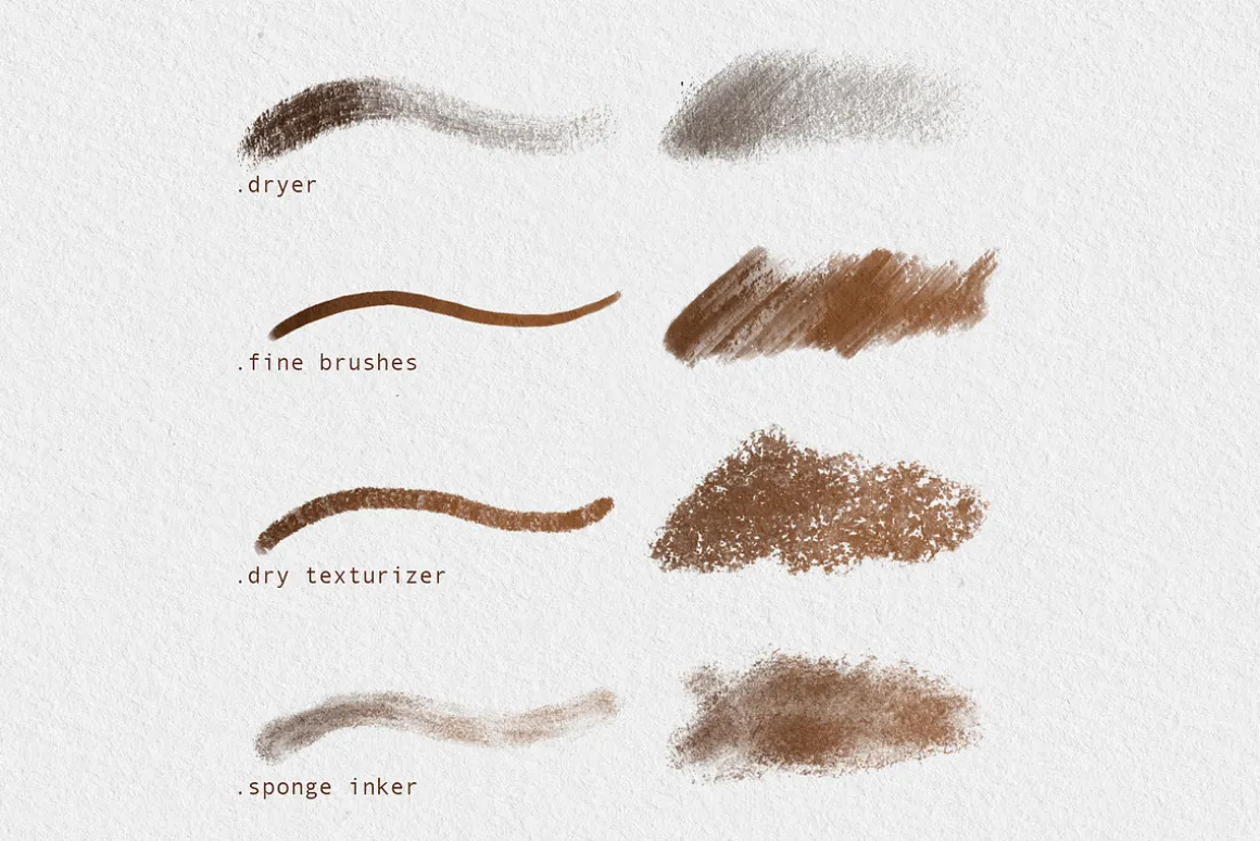 Gouache Brushes For Procreate
