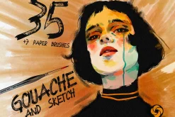 Gouache Brushes For Procreate