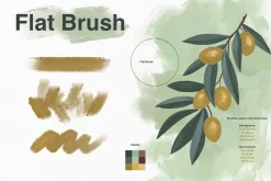 Gouache Brushes for Procreate