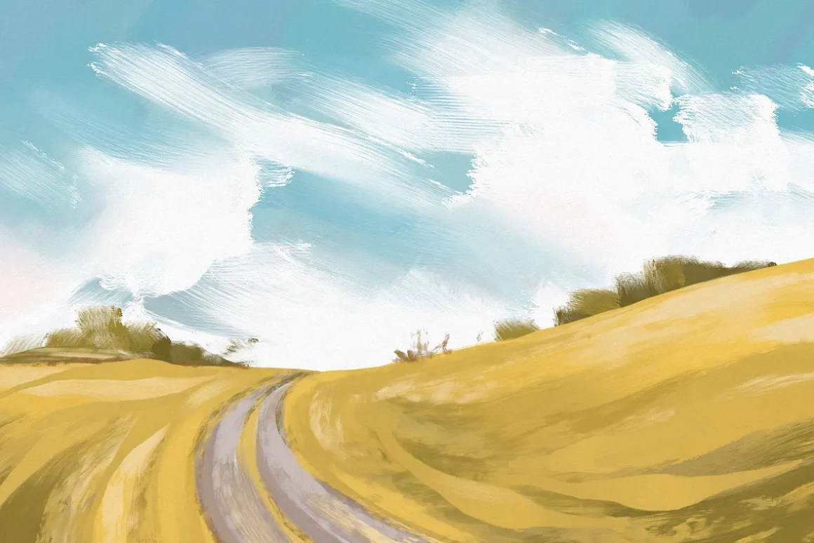 Gouache Brushes for Procreate
