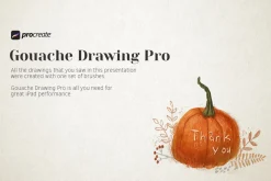 Gouache Drawing Pro for Procreate