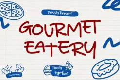 Gourmet Eatery | Doodle Typeface