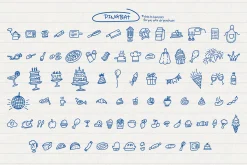 Gourmet Eatery | Doodle Typeface