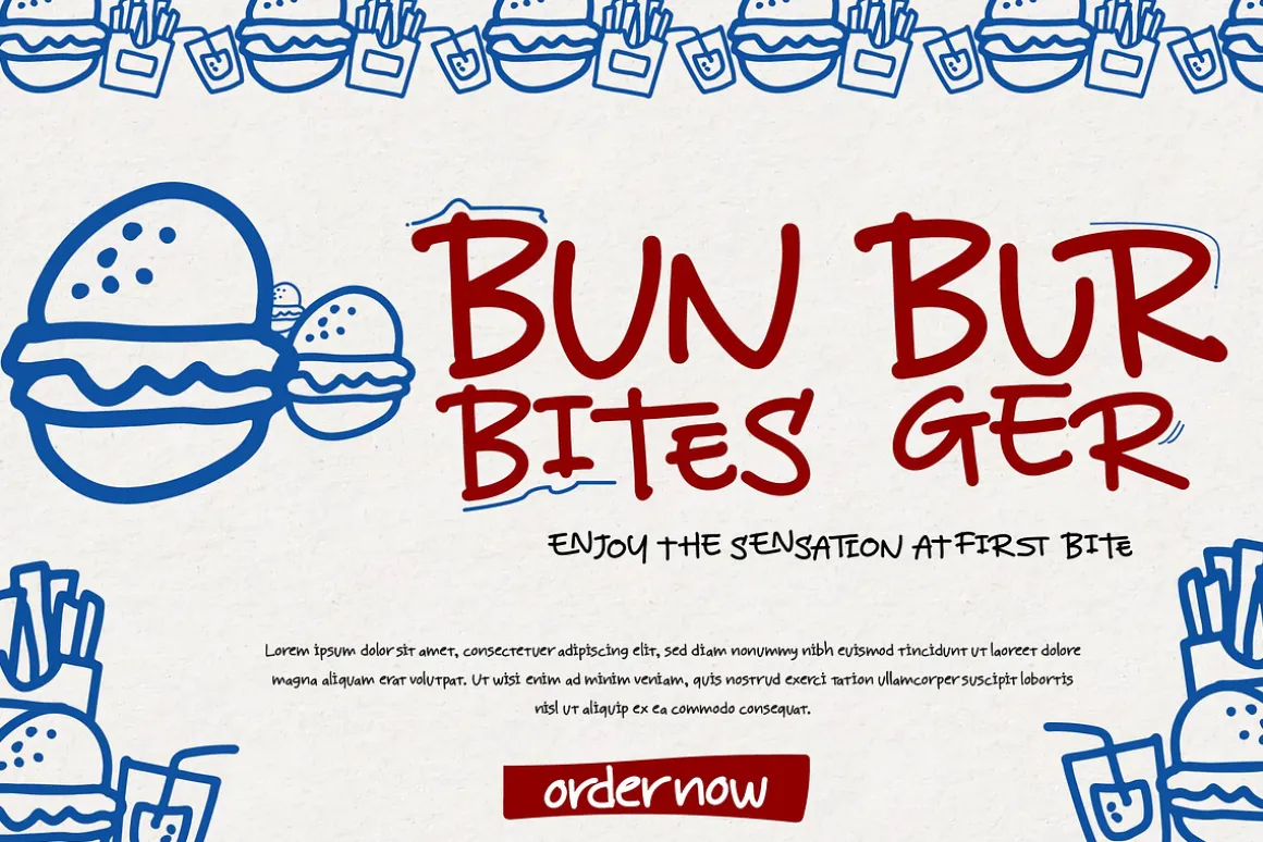 Gourmet Eatery | Doodle Typeface