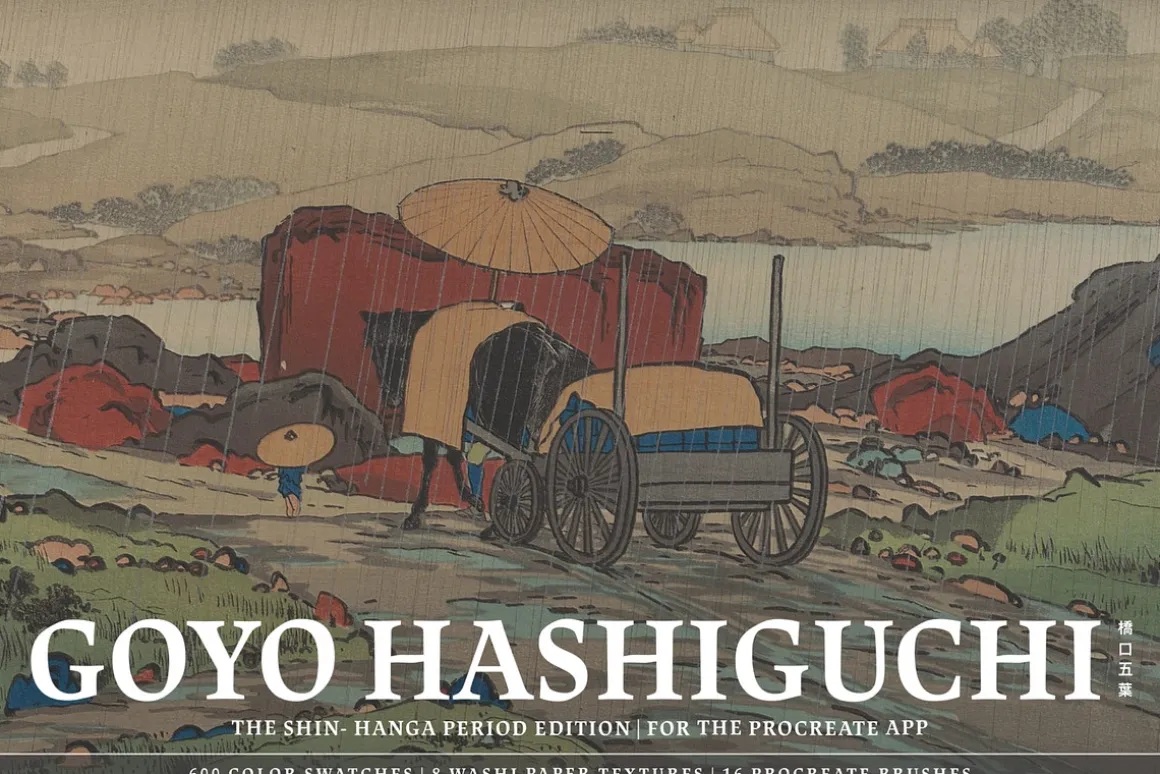 Goyo Hashiguchi Procreate Kit