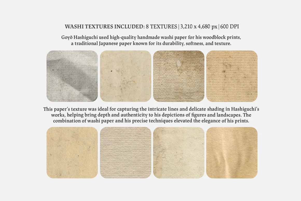 Goyo Hashiguchi Procreate Kit