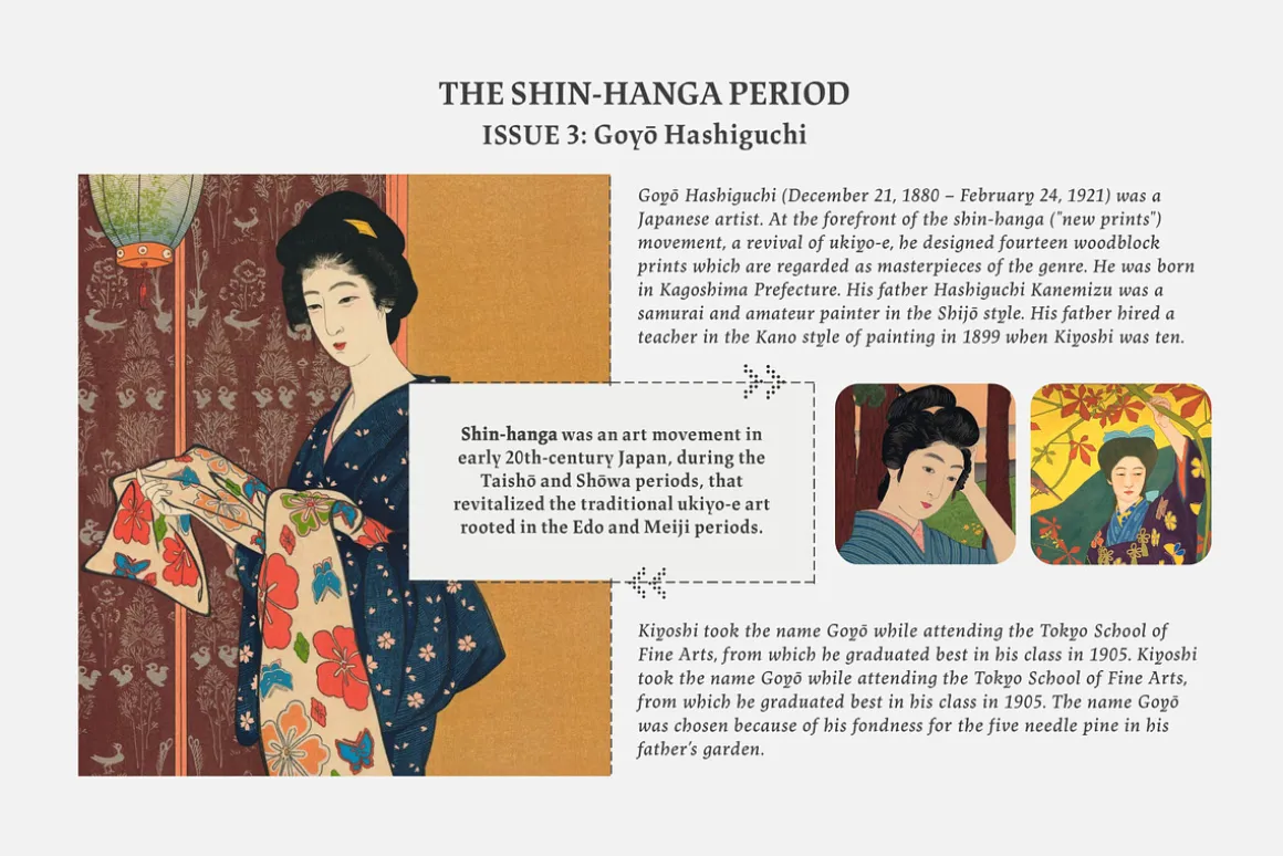 Goyo Hashiguchi Procreate Kit