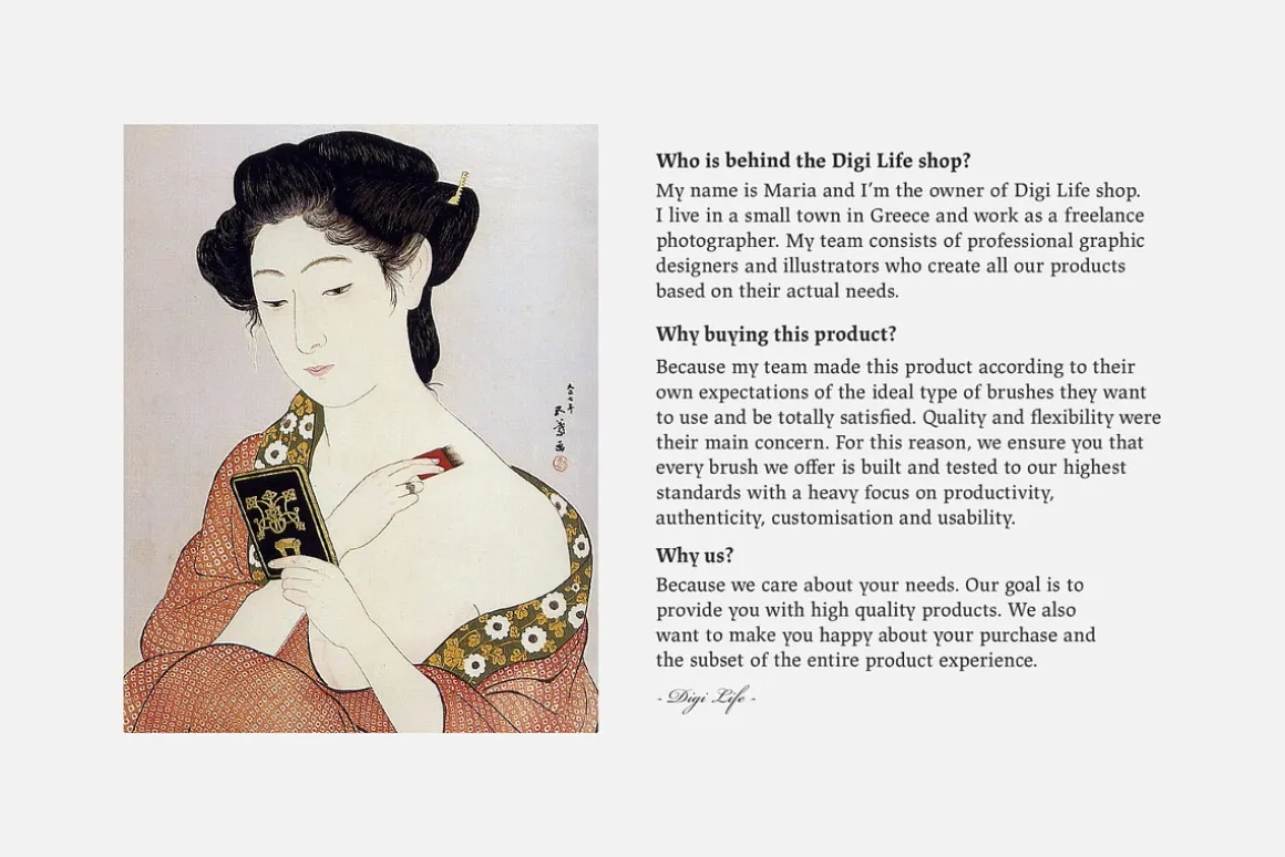 Goyo Hashiguchi Procreate Kit