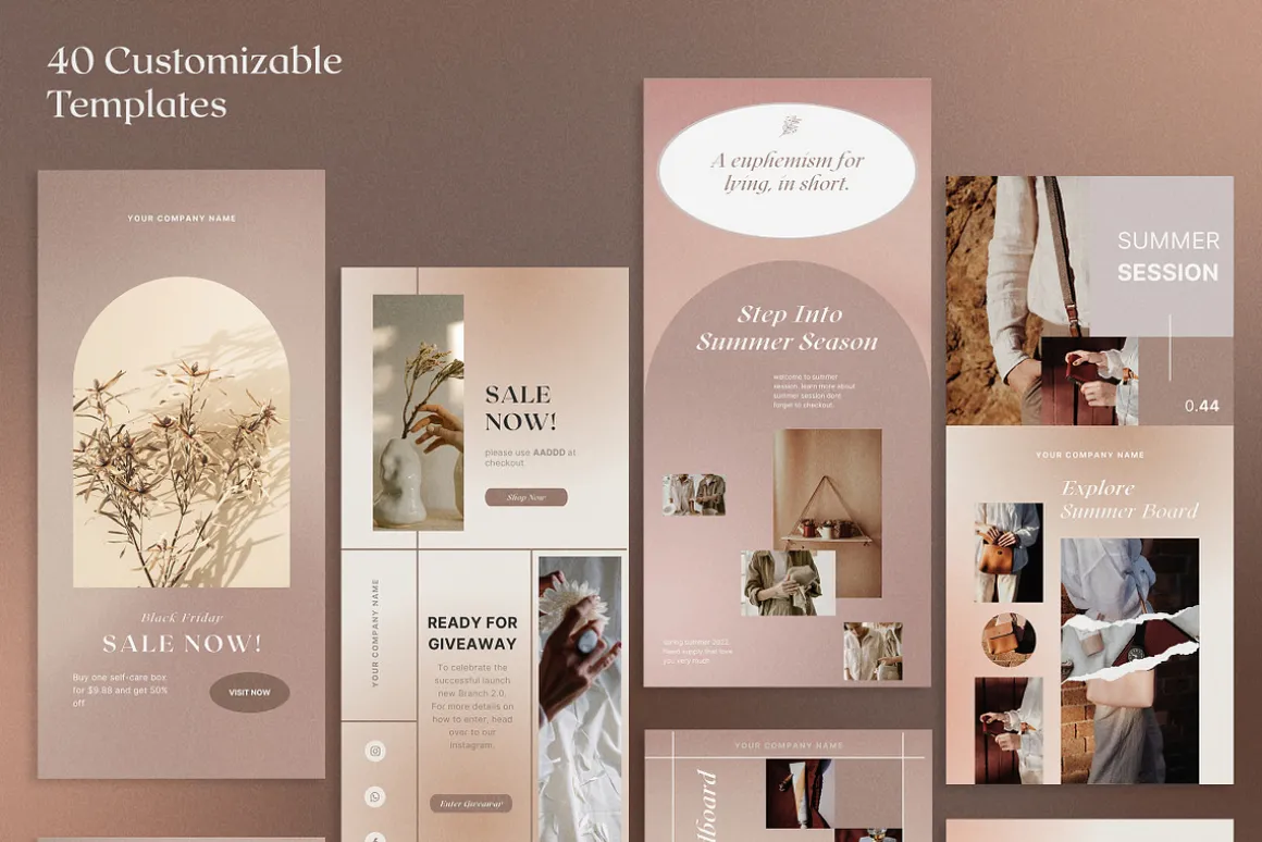 Gradiena Newsletter Templates