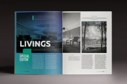 Gradient Magazine Indesign Template
