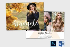 Graduation Announcement Template
