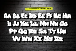 Graffiti Dripes - Graffiti Font