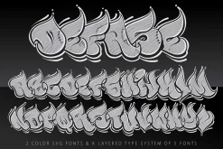 Graffiti Fonts | Defase Font Family