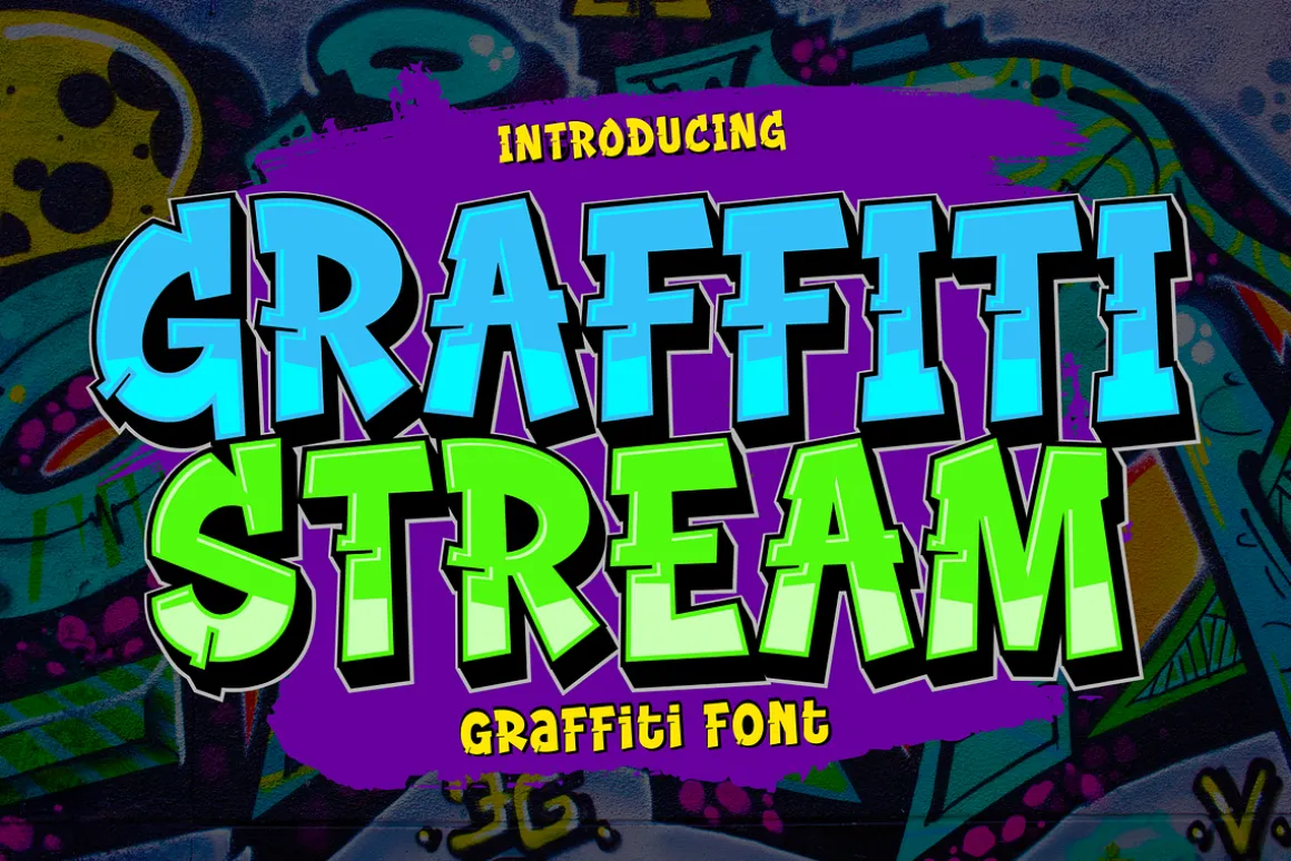 Graffiti Stream Font
