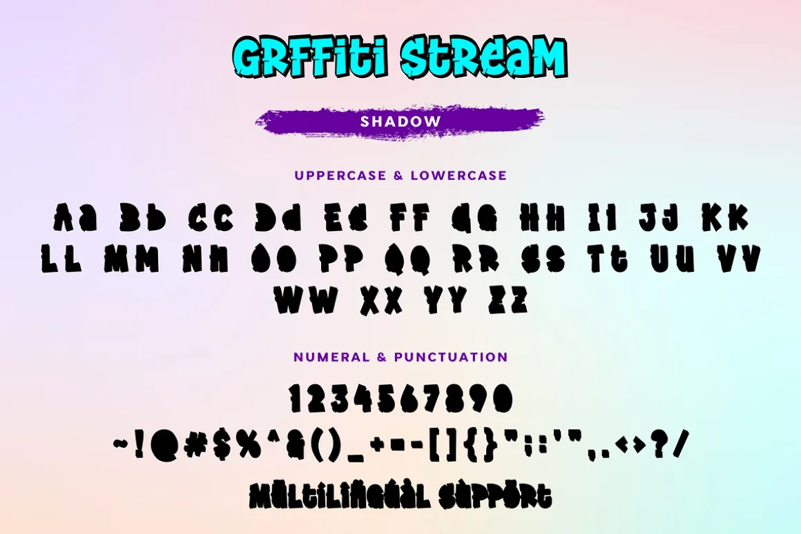 Graffiti Stream Font