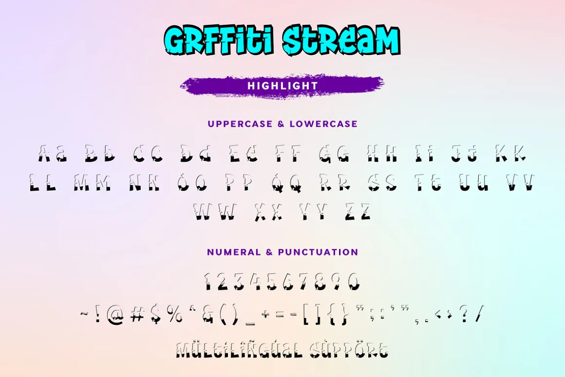 Graffiti Stream Font