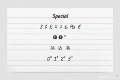Grail Freehand Font