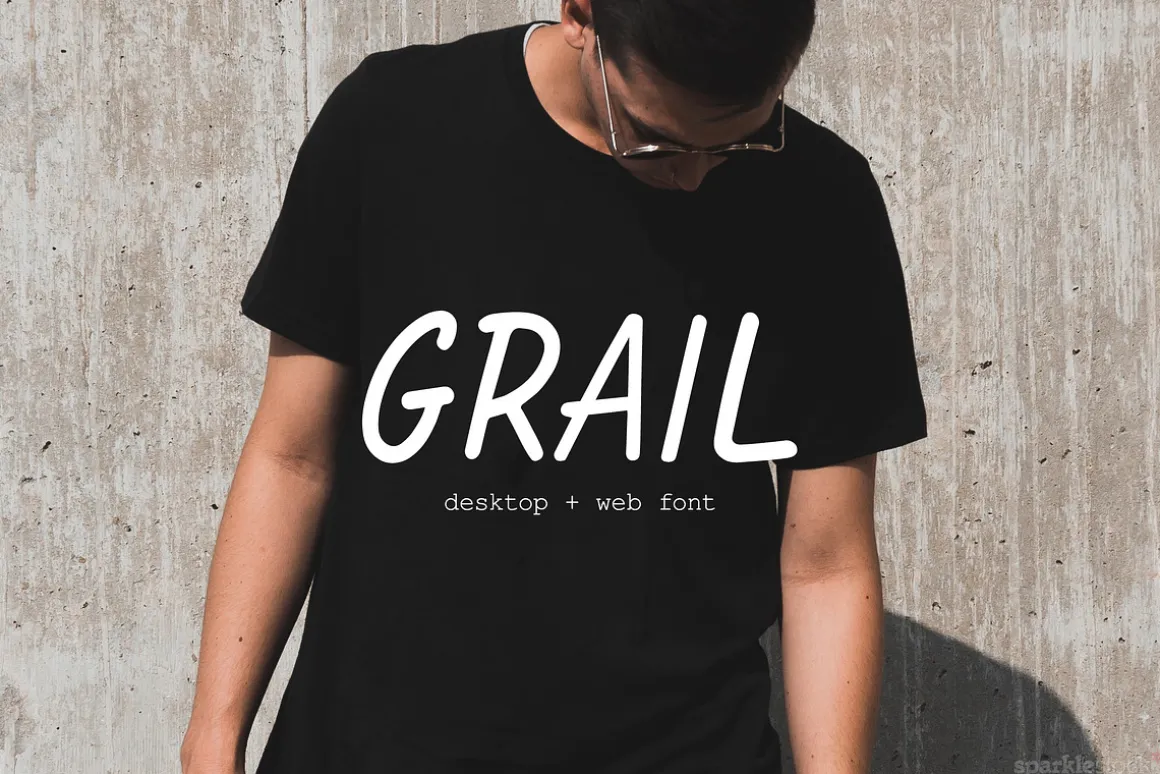 Grail Freehand Font