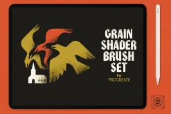 Grain Shader Brushes For Procreate